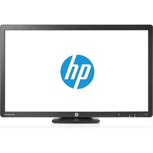 HP EliteDisplay E231 (HSTND-3711-C) - 23 inch - 1920 x 1080 75HZ 5ms 170 graden - DisplayPort VGA Tweedehands