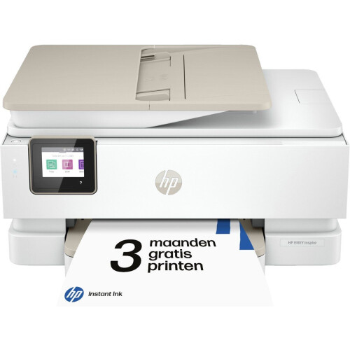 HP ENVY Inspire 7920e - All-in-One Printer - ADF - Geschikt voor Instant Ink - Beige Tweedehands