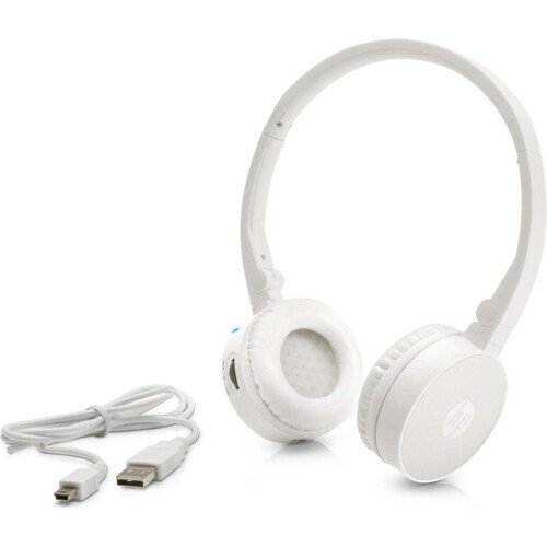 HP H7000 - Bluetooth Wireless Headset - Inklapbaar - Wit Tweedehands