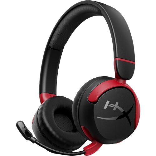 HP HyperX Cloud Mini - Gaming Headset - Draadloos Bluetooth 5.3 - Rood Zwart Tweedehands