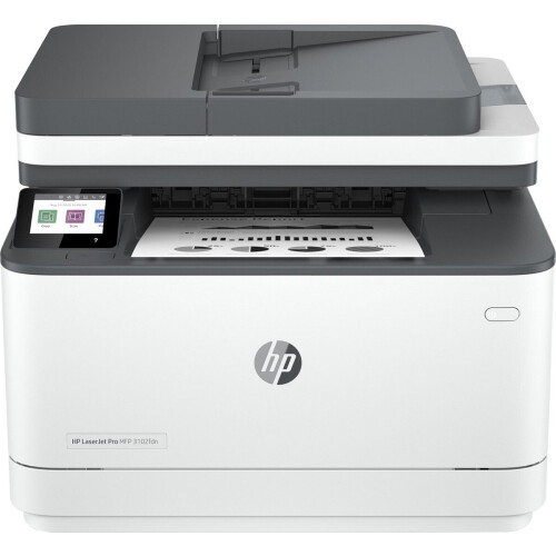 HP LaserJet Pro MFP 3102fdn - All-in-One Laserprinter - 33ppm - Wit