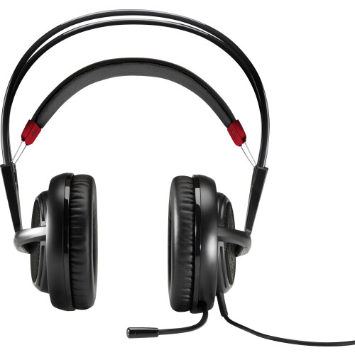 HP OMEN Headset SteelSeries - Gaming Headset - Uitschuifbare microfoon - Rood Zwart