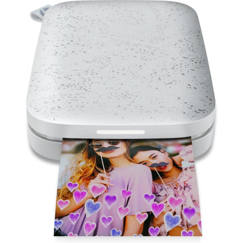 HP Sprocket New Edition - Fotoprinter - Sneller verbinden met Bluetooth 5.0 - Wit Tweedehands