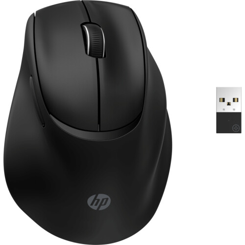 HP Tilt 720M - Ergonomische Muis - Draadloos Bluetooth® en USB - Zwart Tweedehands