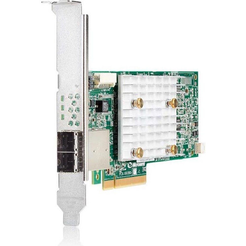 HPE Smart Array E208e-p SR Gen10 - Controller - 2x SAS SFF 8643 - 8x SATA-aansluitingen