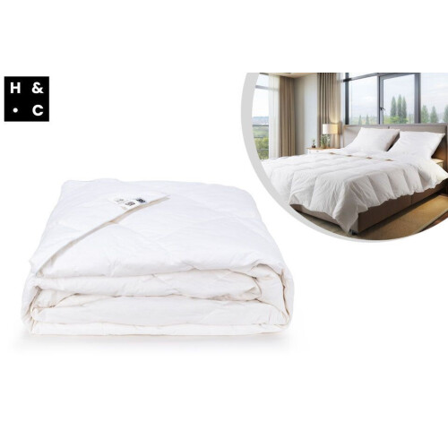 H&Q Luxury Down Duvet - Dekbed - 85% eendendons - 240 x 220 cm Tweedehands