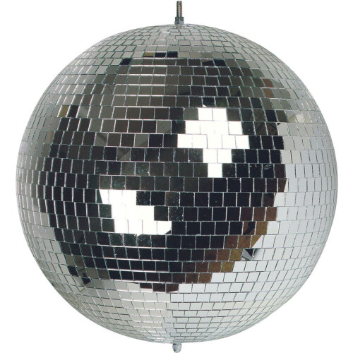 HQ-Power - Disco spiegelbolØ 30 cm - Spectaculaire lichteffecten met facetglas - Metallic zilver Tweedehands