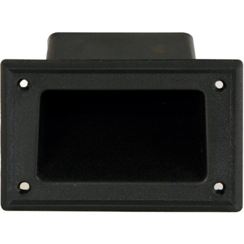 HQ-Power Handvat voor luidsprekerkast, rechthoekig, kunststof, 137 x 87 mm, zwart Tweedehands