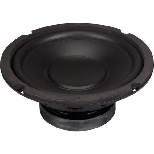 HQ-Power Luidspreker, subwoofer, 8", vermogen 350 W/175 W RMS, impedantie 8Ω, zwart