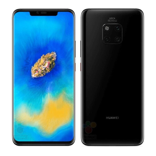 Huawei Mate 20 Pro - Zwart - 128 GB - Dubbele fysieke simkaart