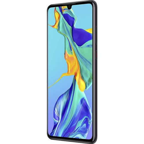 Huawei P30 - Zwart - 128 GB - Fysieke simkaart Tweedehands