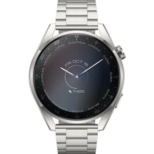 Huawei Watch 3 Pro - Smartwatch - eSIM - Titanium Tweedehands
