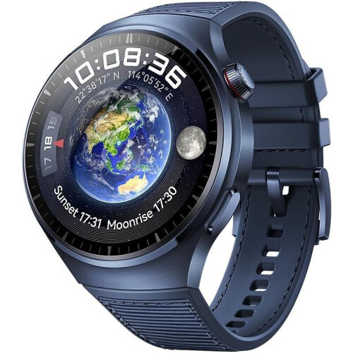 Huawei Watch 4 Pro 48 mm blauw met Composite Strap blauw - wifi + 4G Tweedehands