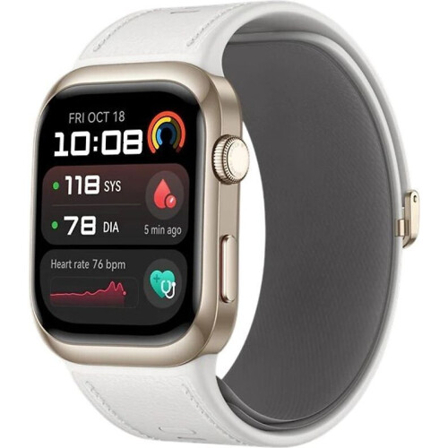Huawei Watch D2 goud met Leren Band M/L wit Tweedehands