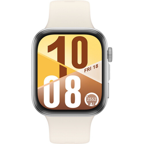 Huawei Watch Fit 4 - Smartwatch - Dual-band GPS en 10 dagen batterijduur - Zilver Tweedehands