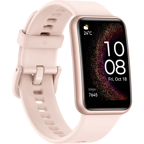 Huawei Watch Fit Special Edition - Smartwatch - 100+ workout-modi - Roze Tweedehands