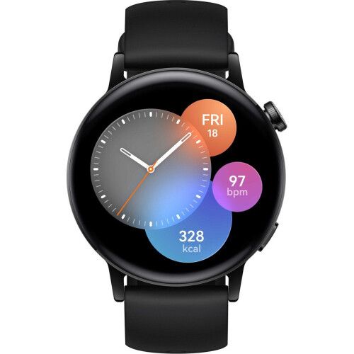 Huawei Watch GT 3 - Smartwatch - Hartslagmonitoring - 42mm - Zwart Tweedehands