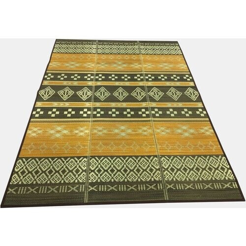 Human Comfort Igusa Carpet Nara M (190X190) Tentkleed Geel/Groen Tweedehands