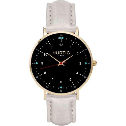 Hurtig Lane mannen vegan Moderno Horloge Goud, Zwart & Wolk Tweedehands