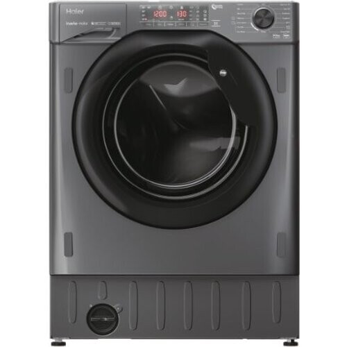 Haier Hwdq90b416fwbr - Inbouw Was-droogcombinatie - 9 Kg Wassen - 5 Kg Drogen - 1600 Tpm - Energieklasse D - Grafiet | Nieuw (outlet) Tweedehands