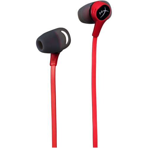 HyperX Cloud Earbuds - In-ear - Microfoon - Rood Zwart