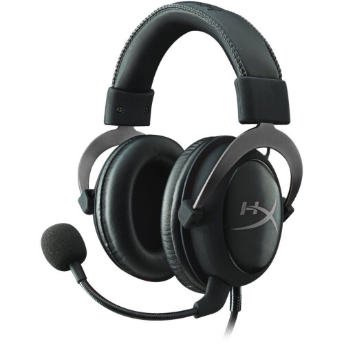 HyperX Cloud II - Gaming Headset - Virtueel 7.1 Surround - Gun metal Grijs Zwart