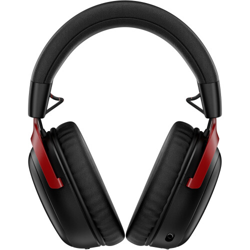 HyperX Cloud III S Wireless - Draadloze Headset - Dual Wireless Connectiviteit - Rood Zwart
