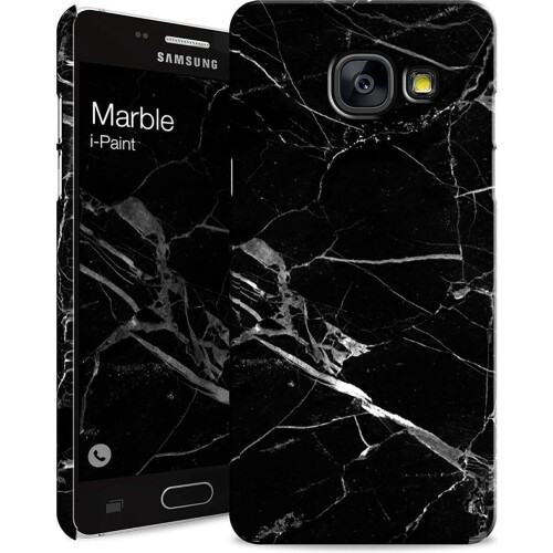 I-Paint Samsung Galaxy A3 (2017) - Back Cover - Ultra dunne polycarbonaat - Zwart