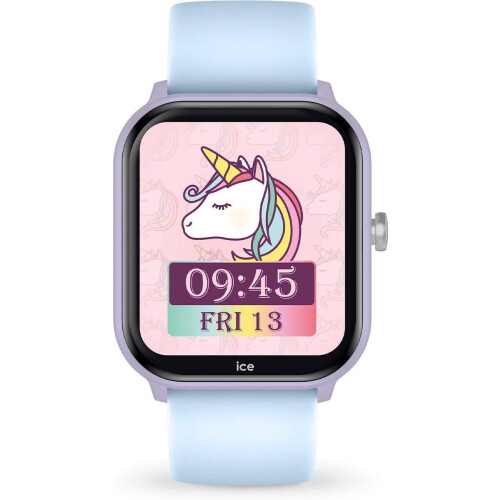 Ice-Watch - ICE smart junior 3.0 - 1.75 AMOLED - Rechthoekig paars siliconen meisjeshorloge Tweedehands