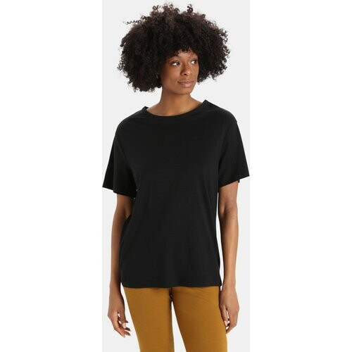 icebreaker Granary Dames Shirt Zwart Tweedehands