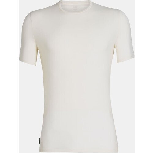 icebreaker M Anatomica Ss Crewe Ecru Tweedehands