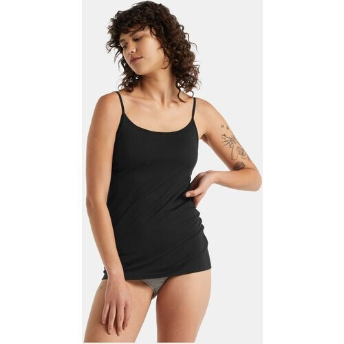 icebreaker W Siren Bra Cami Zwart Tweedehands