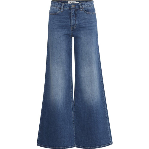Ichi IHTWIGGY WIDE - Dames Broek - Maat 28/34 - Stone wash
