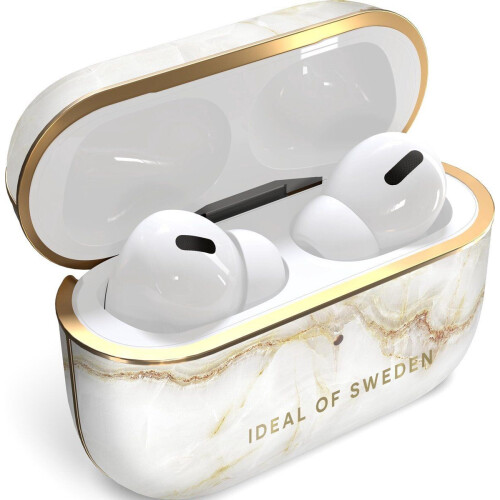 iDeal of Sweden AirPods Pro - Hardcase - Golden Pearl Marble Tweedehands