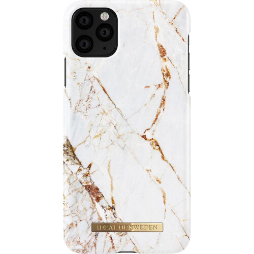 iDeal of Sweden iPhone 11 Pro Max - Back Cover - Carrara Gold - Marmer Tweedehands