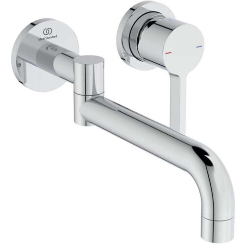 Ideal Standard Gusto - Inbouw wastafelkraan - 2-gats installatie - chroom