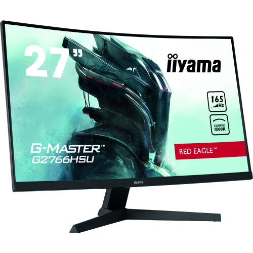Iiyama G-Master G2766HSU-B1 - 27" Curved Monitor - 165Hz FreeSync Premium - Zwart Tweedehands