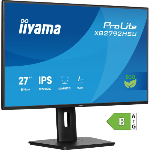 Iiyama ProLite XB2792HSU-B1 - 27" Full HD IPS Monitor - 120Hz - Zwart