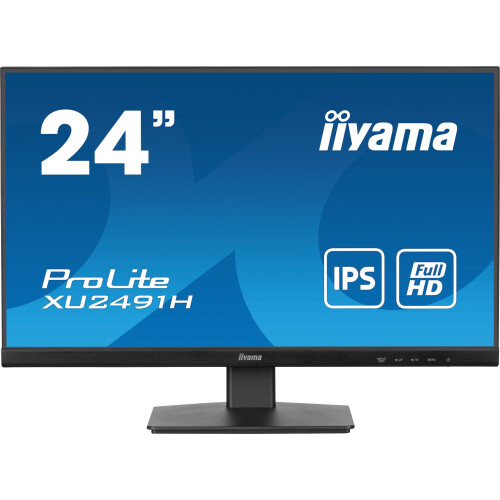 Iiyama ProLite XU2491H-B1 - 24" IPS Monitor - 100Hz Verversingssnelheid - Zwart
