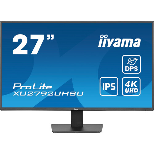 Iiyama ProLite XU2792UHSU-B6 - 27" 4K IPS Monitor - Hoogte verstelbaar - Zwart