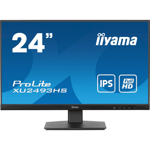 Iiyama ProLite XUB2493HS - 24"Full HD IPS Monitor - In hoogte verstelbaar - Zwart Tweedehands