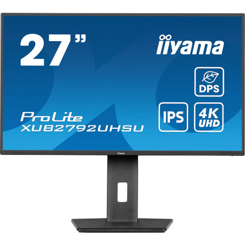 Iiyama ProLite XUB2792UHSU - 27" 4K IPS Monitor - Hoogte verstelbaar - Zwart Tweedehands