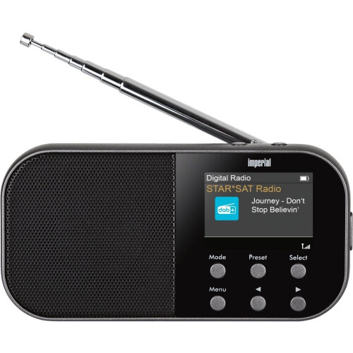 Imperial DABMAN 15 - DAB+/FM-radio - 2W luidspreker - Zwart