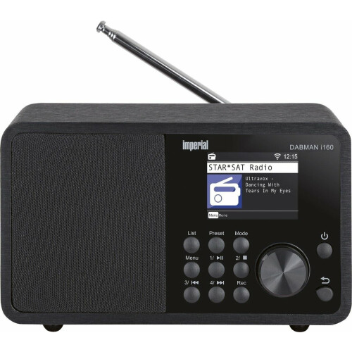 Imperial Dabman i160 - DAB+ Radio - 10W luidspreker - Zwart