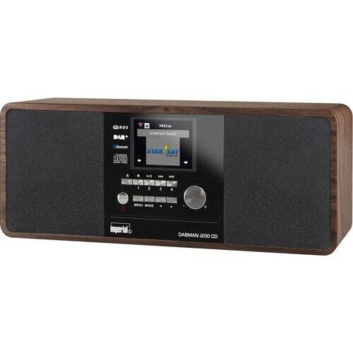 IMPERIAL DABMAN i200 CD - Hybride radio - DAB+ FM Bluetooth CD-speler - Bruin Tweedehands