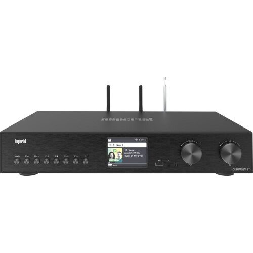 IMPERIAL DABMAN i510BT - Hybride HiFi-component - DAB+ FM internetradio Bluetooth - Zwart