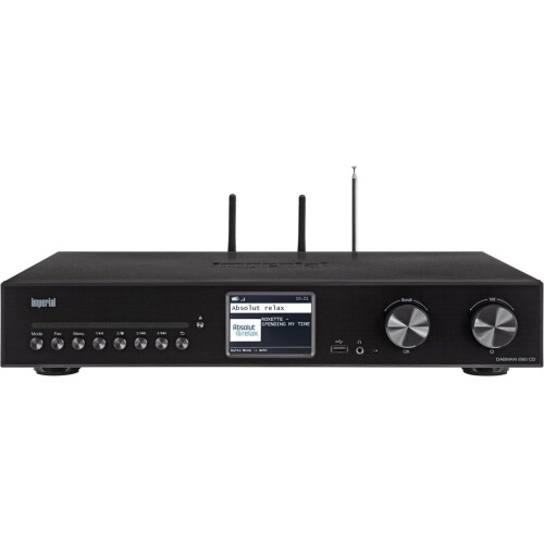 IMPERIAL DABMAN i560 CD - Hifi-systeem - DAB+ FM internetradio CD-speler Bluetooth 5.1 - 43 cm
