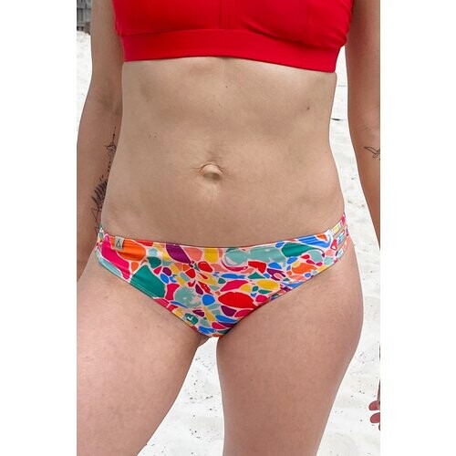 Inaska dames vegan Bikinibroekje Braziliaanse Snit Free Print Tweedehands