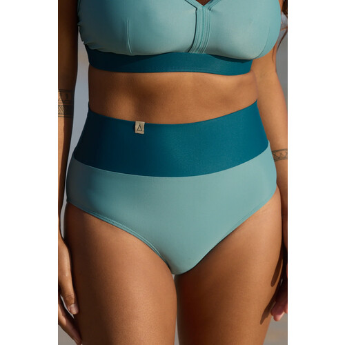 Inaska dames vegan Bikinibroekje Feel Ice Blue Petrol Tweedehands