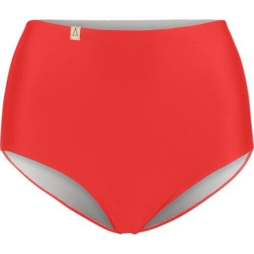 Inaska dames vegan Bikinibroekje High Waist Pure Red Tweedehands